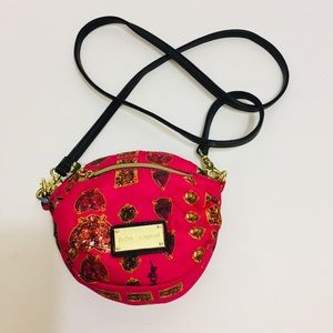 Betsey Johnson Signature Crossbody Bag.